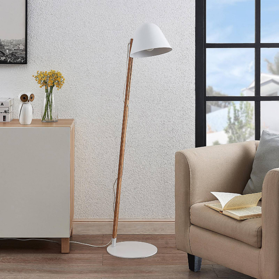 Lampadaire en métal scandinave, Tetja