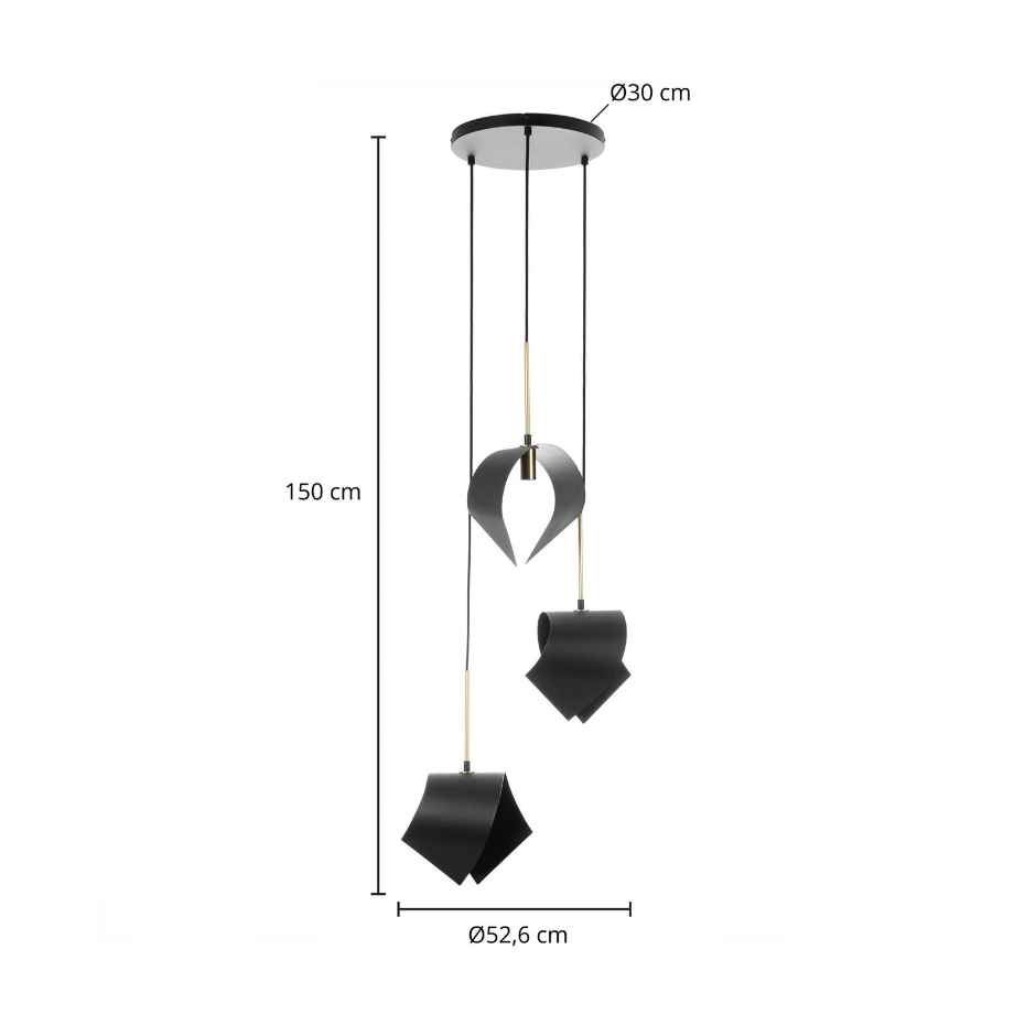 Suspension en métal design, Mikolay
