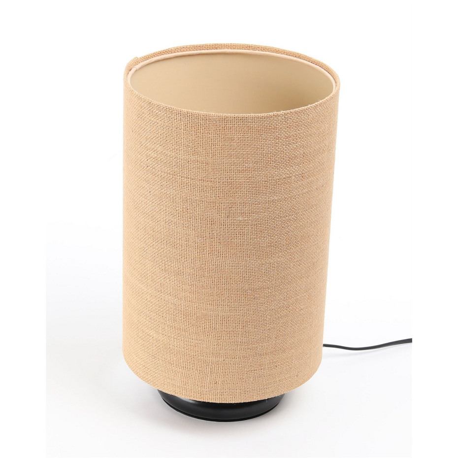 Lampe de chevet en jute style boho