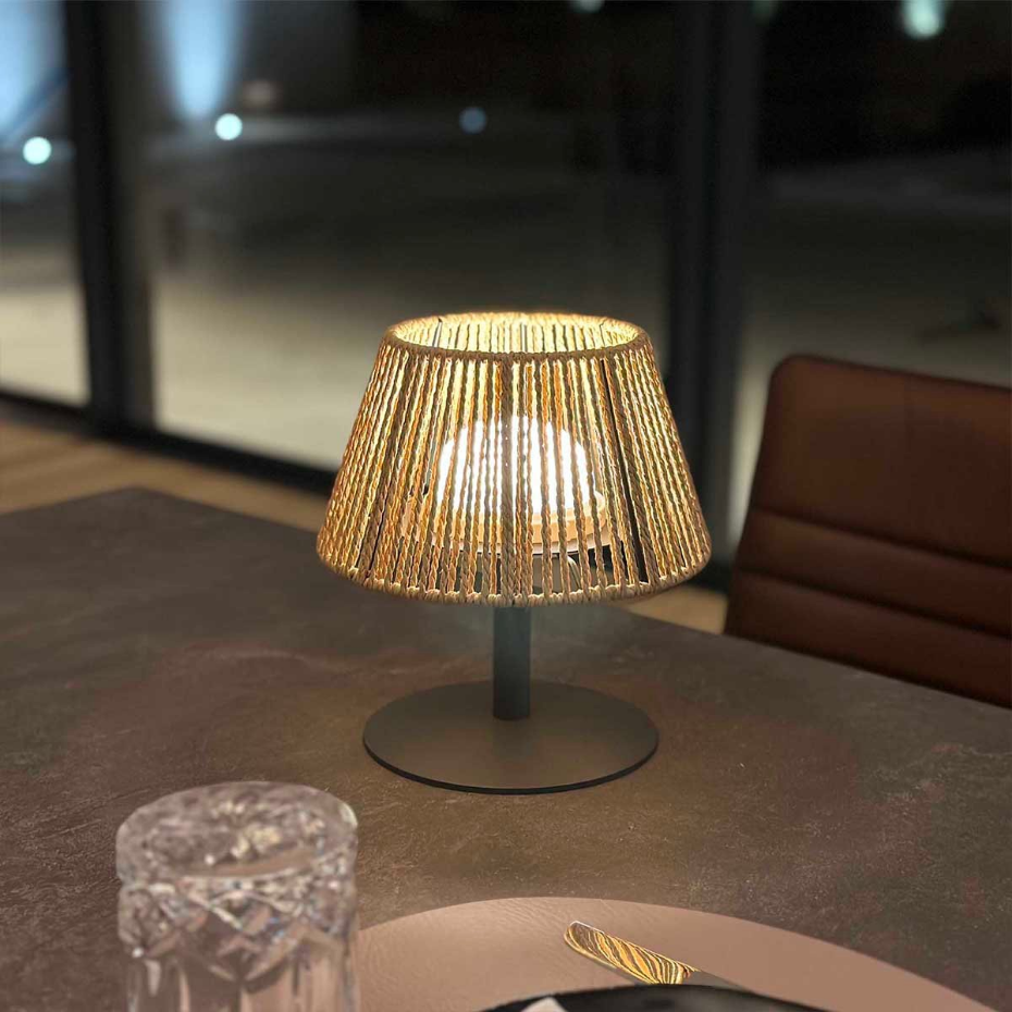 2 Lampes de table sans fil STANDY MINI RAFFY H22cm