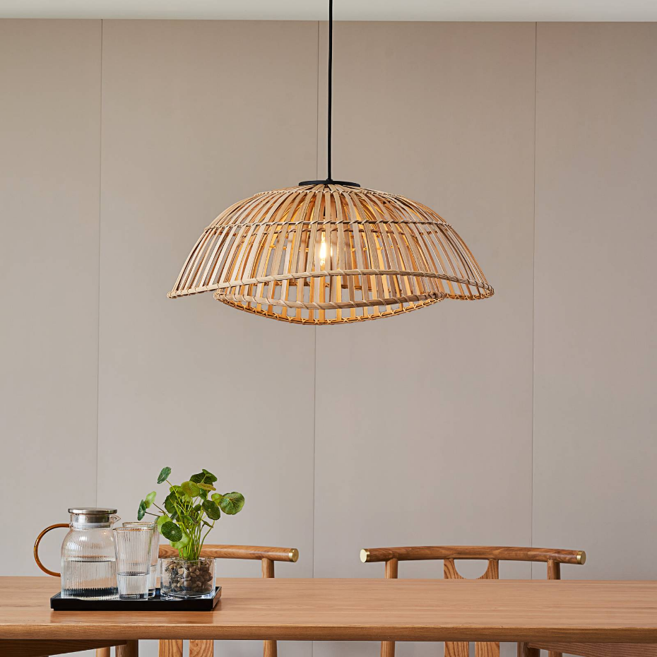 Suspension en bambou scandinave, Ilajus