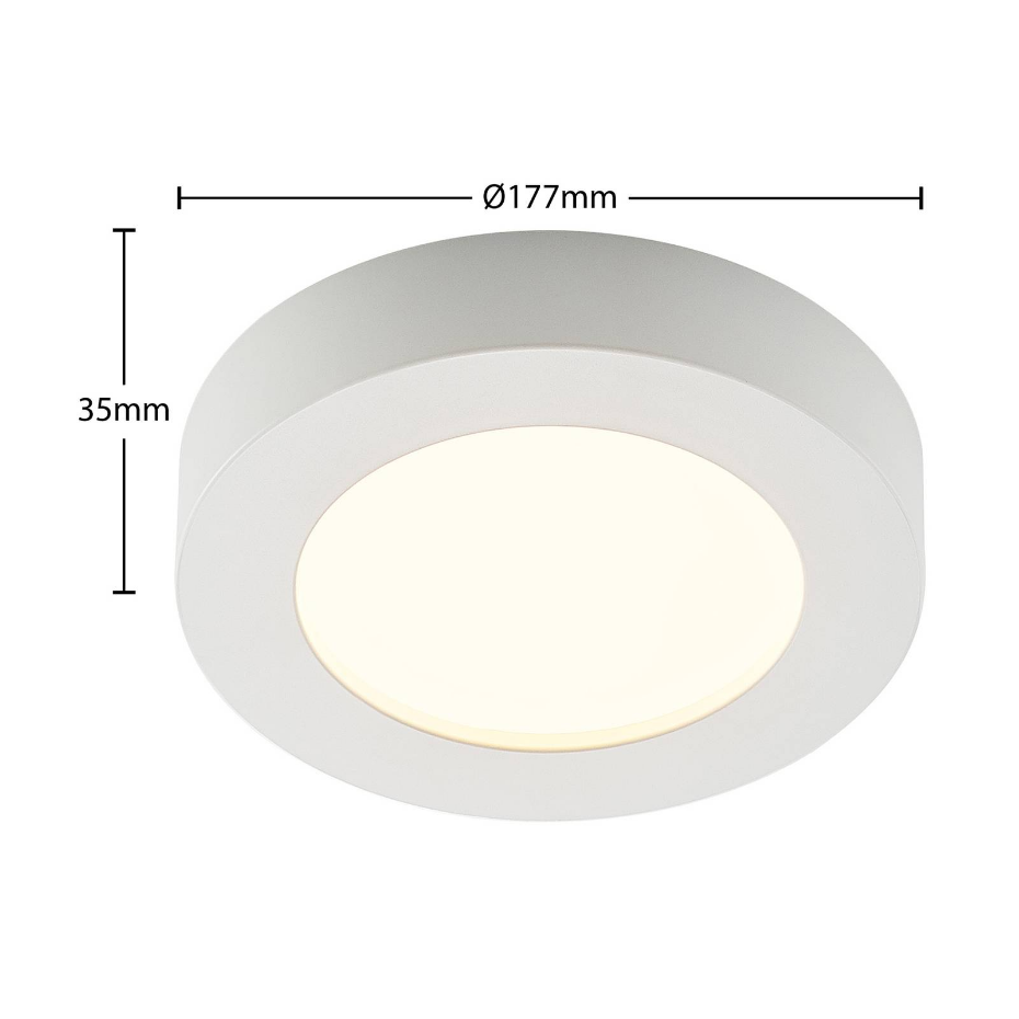 Plafonnier en aluminium moderneLED, Edwina