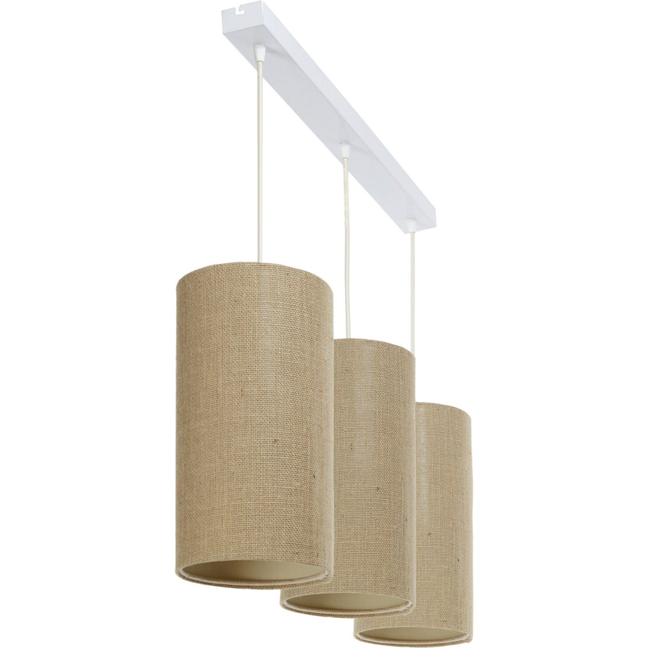 Suspension rectangulaire en tissu Boho Elegant