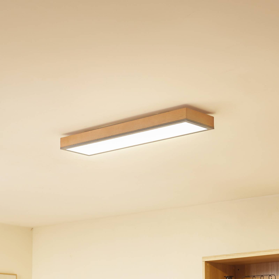 Plafonnier en bois moderneLED, Laviona