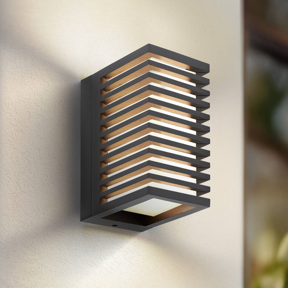 Applique extérieure en aluminium moderneLED