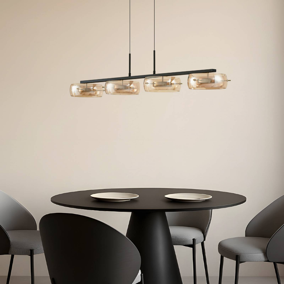 Suspension en verre moderneLED, Martis