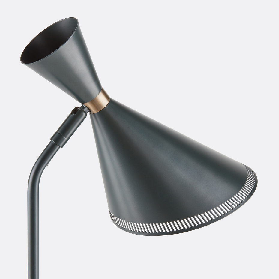 Lampadaire orientable en métal fer, Farria