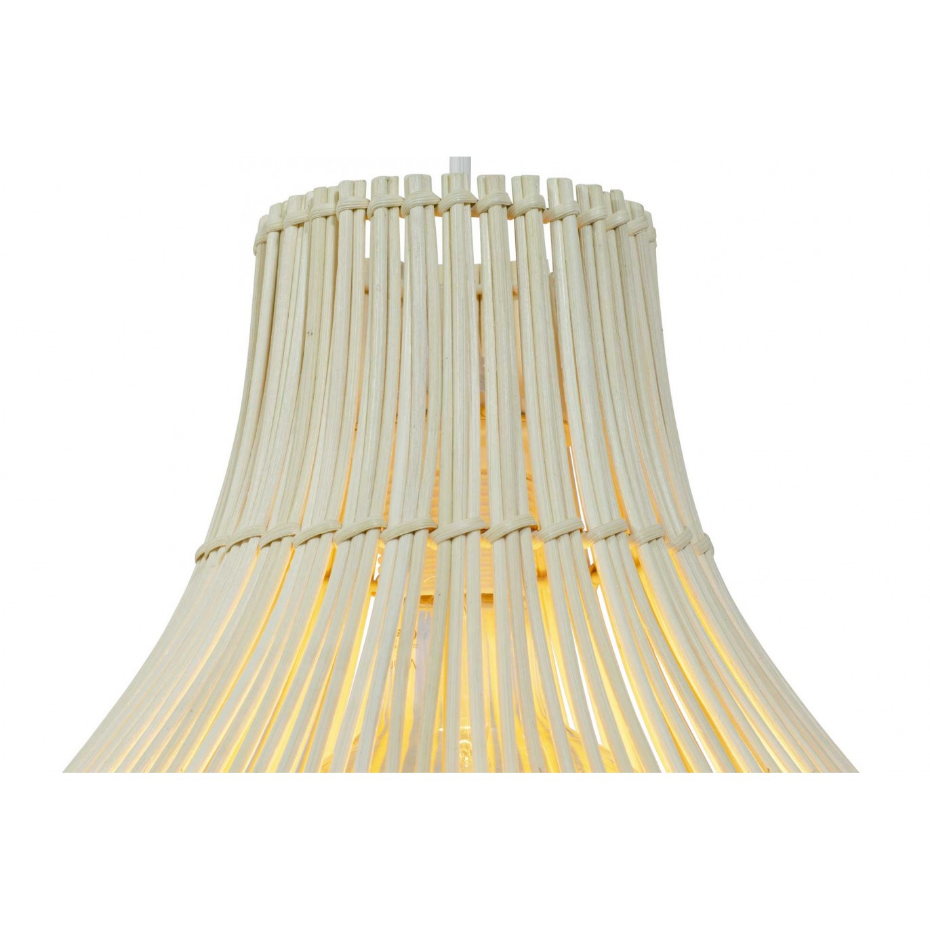 Suspension bicolore en rotin, SKIPP