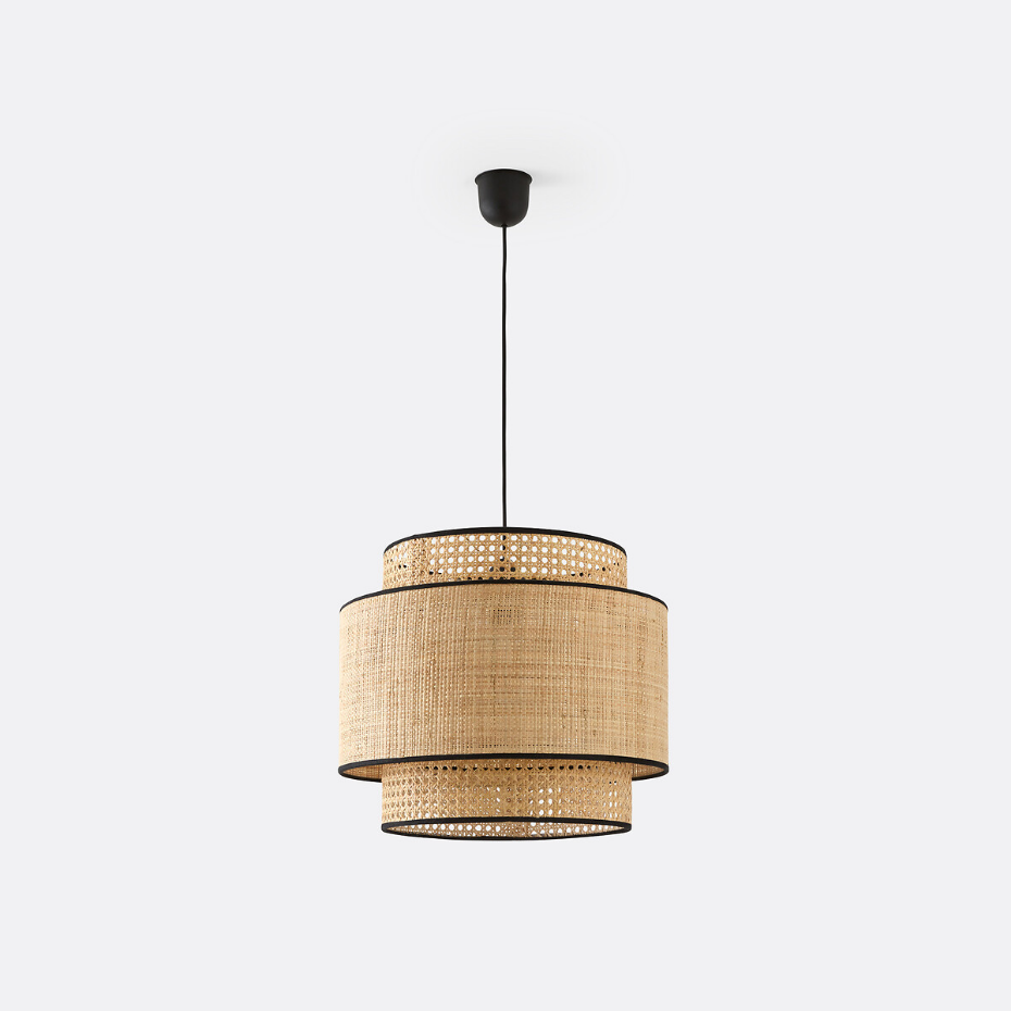 Suspension / Abat-jour double Ø40 cm, Dolkie