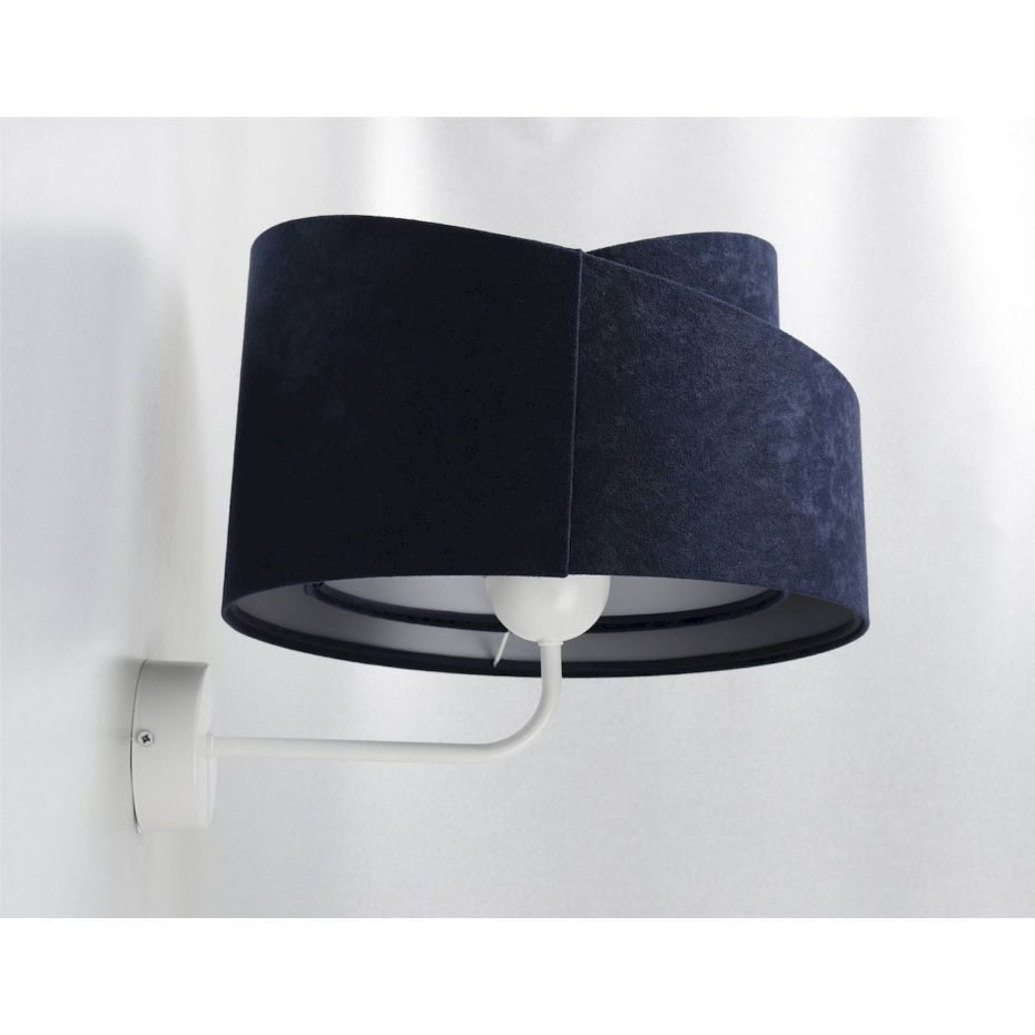 Applique murale ronde en velours Galaxy