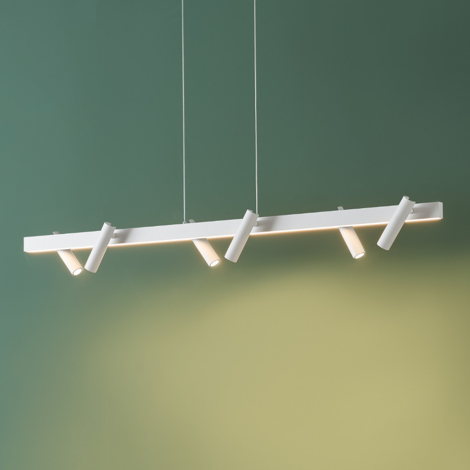 Suspension LED cylindres orientables - ANISKA