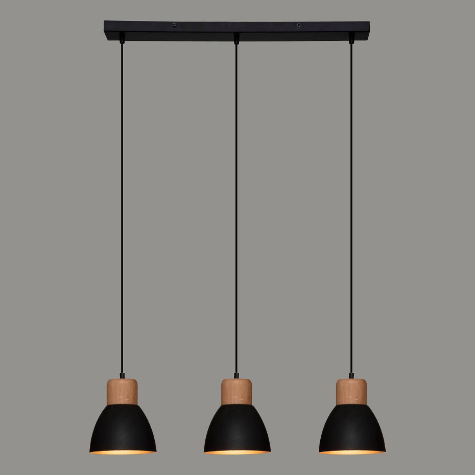Suspension triple bois métal DESY