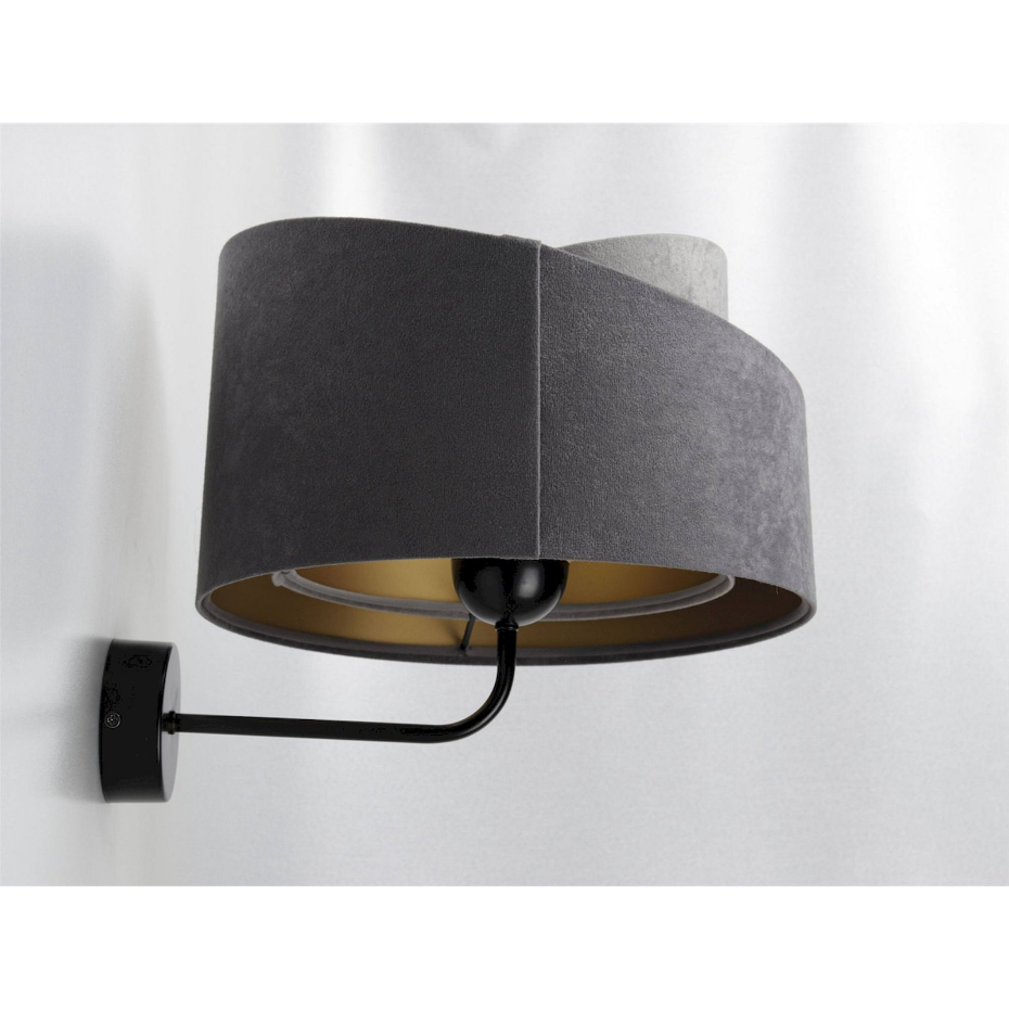 Applique murale ronde en velours Galaxy