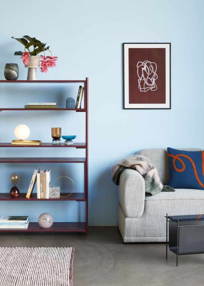Lampe de table en fer et verre BALANCE