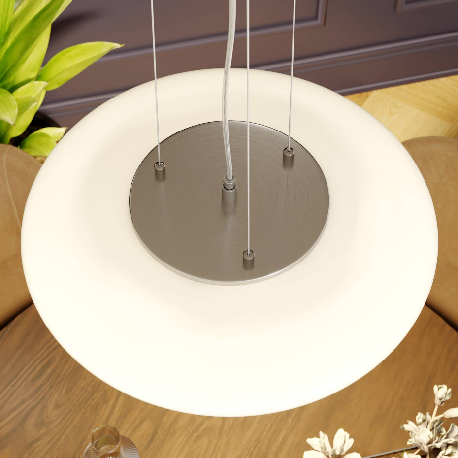 Suspension en verre moderneLED, Gunda