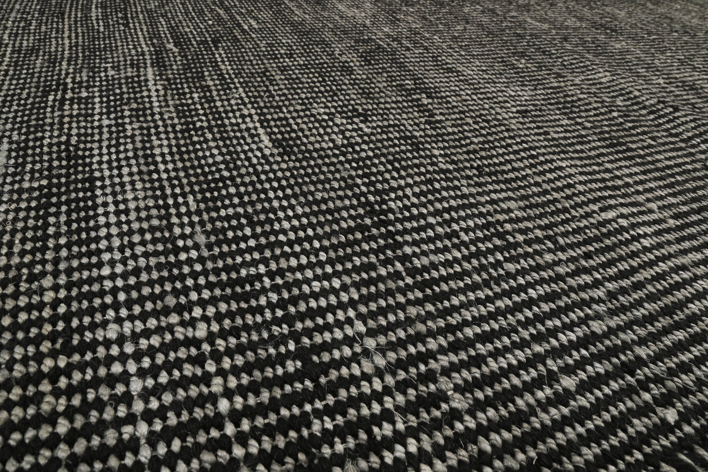 Tapis jute et laine tissé main ,  GOBI