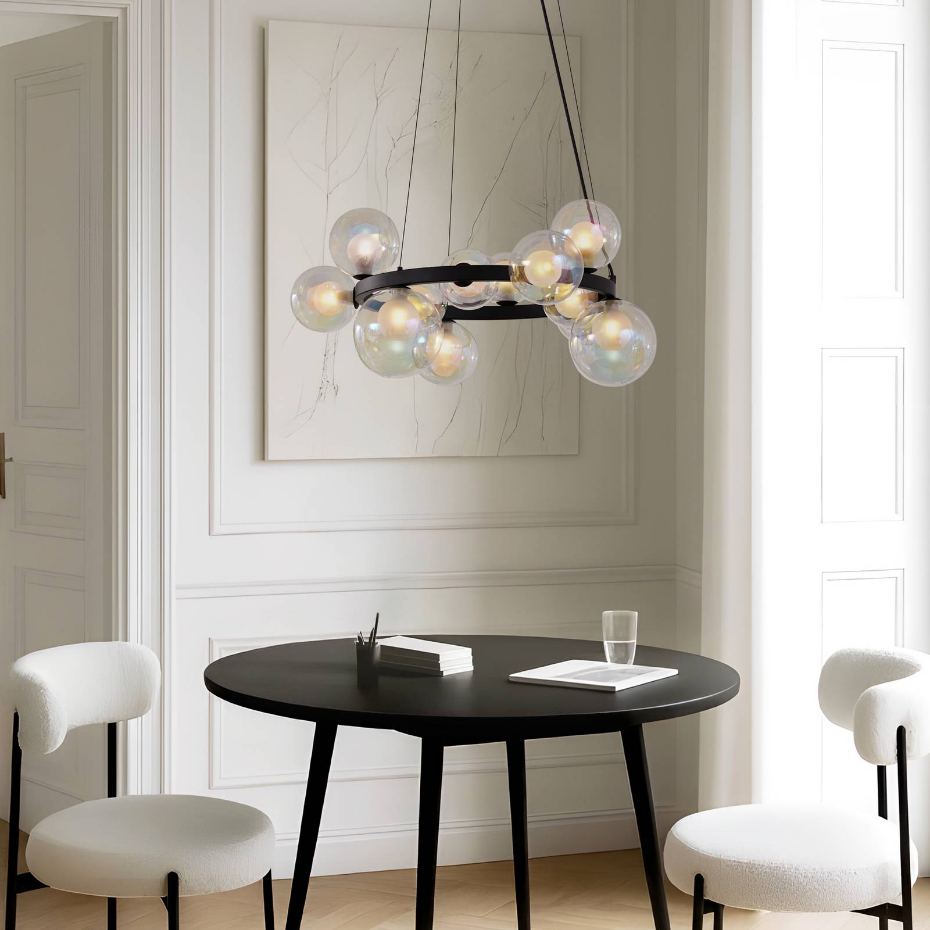 Suspension en verre moderne, Marvi