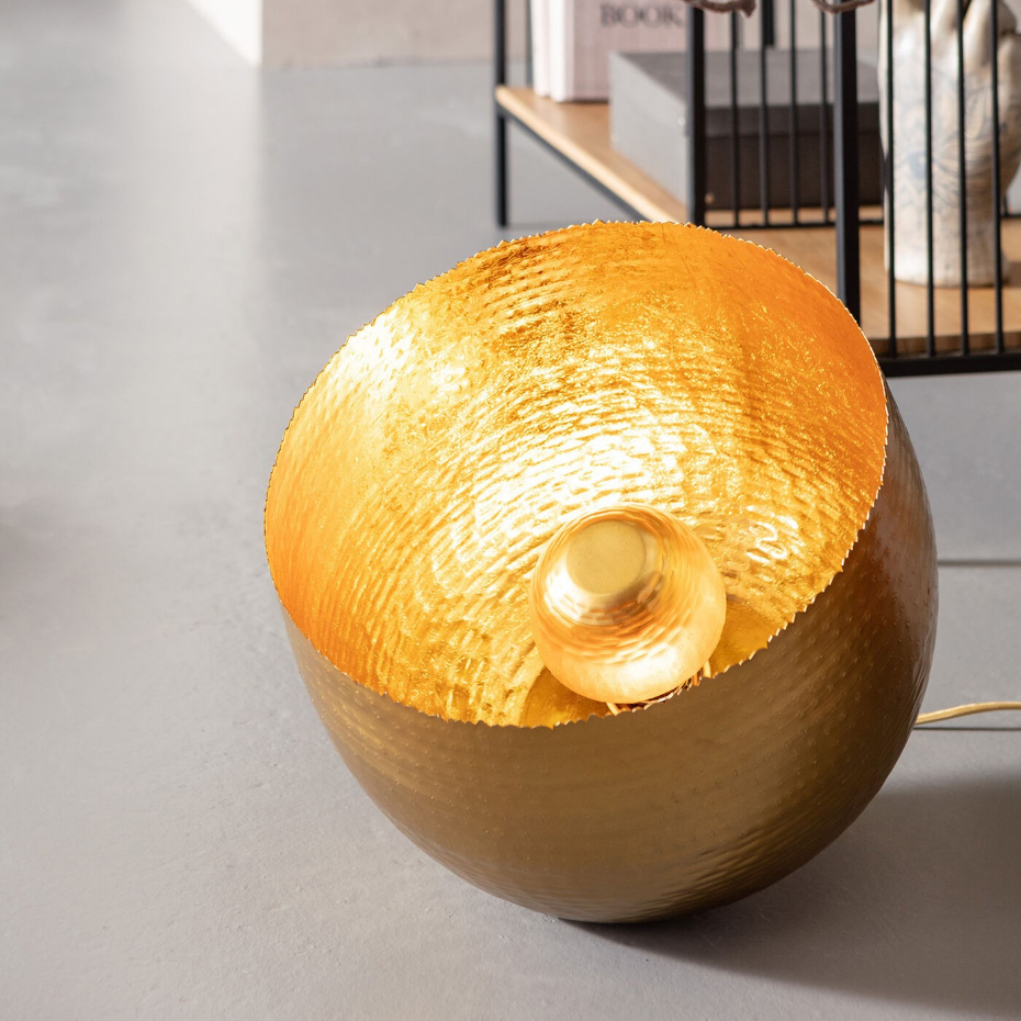 Lampe en acier texturé, APOLLON
