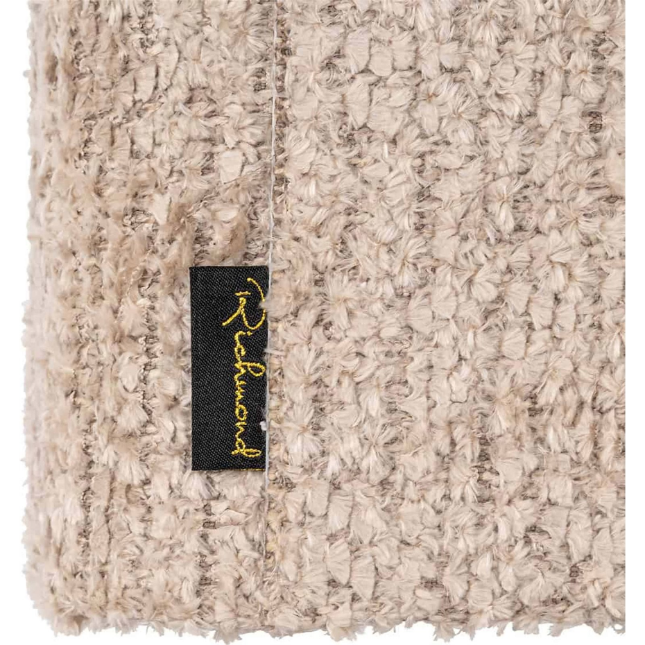 Abat-jour rectangulaire en polyester effet tissu élégant