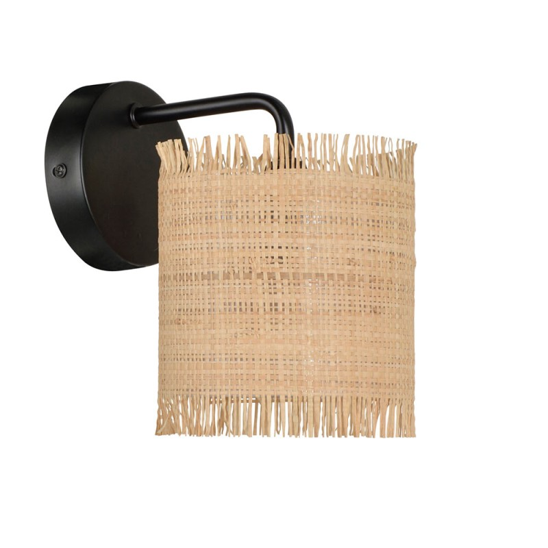 Applique Antoni Metal Noir Raphia