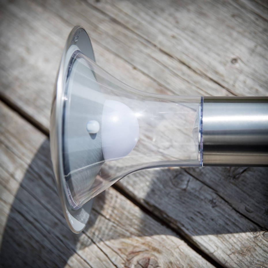 Lampe solaire en inox moderneLED, Jolin