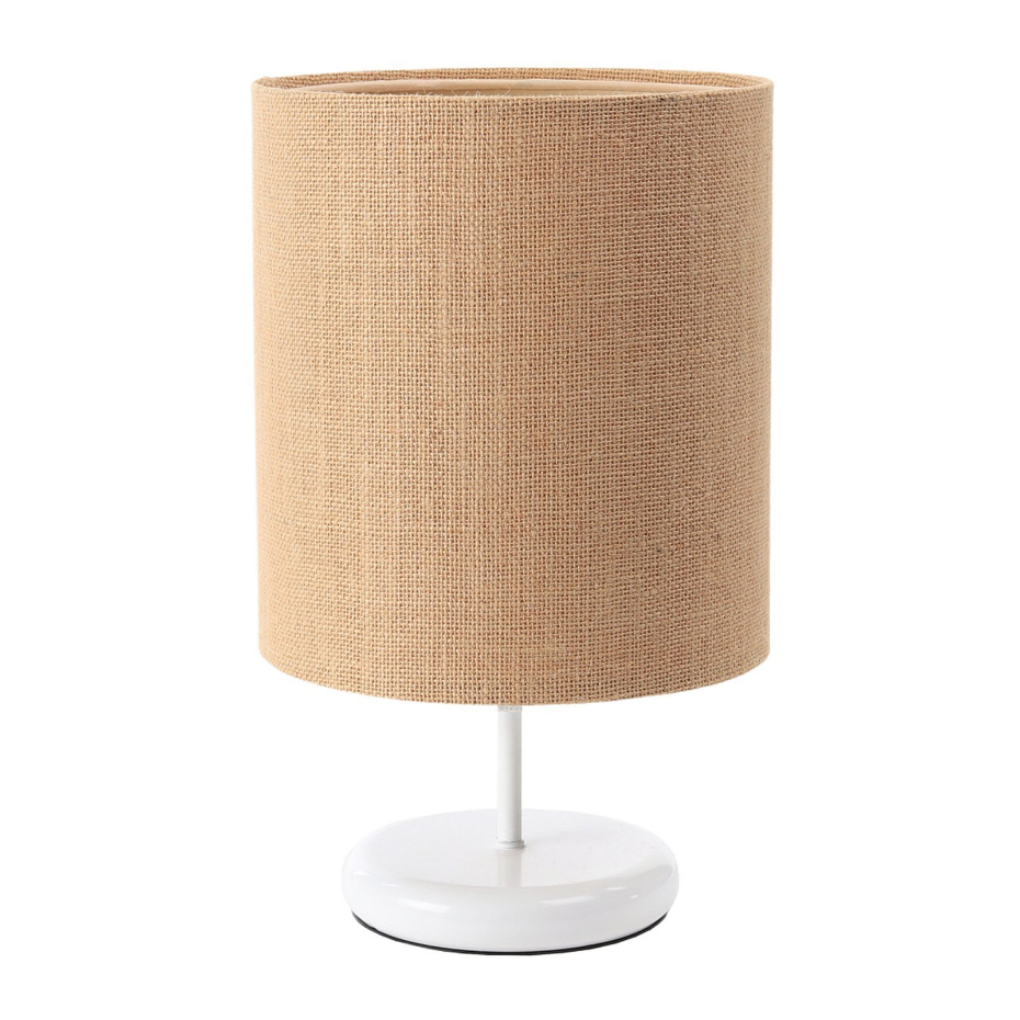 Lampe de chevet en jute style bohème