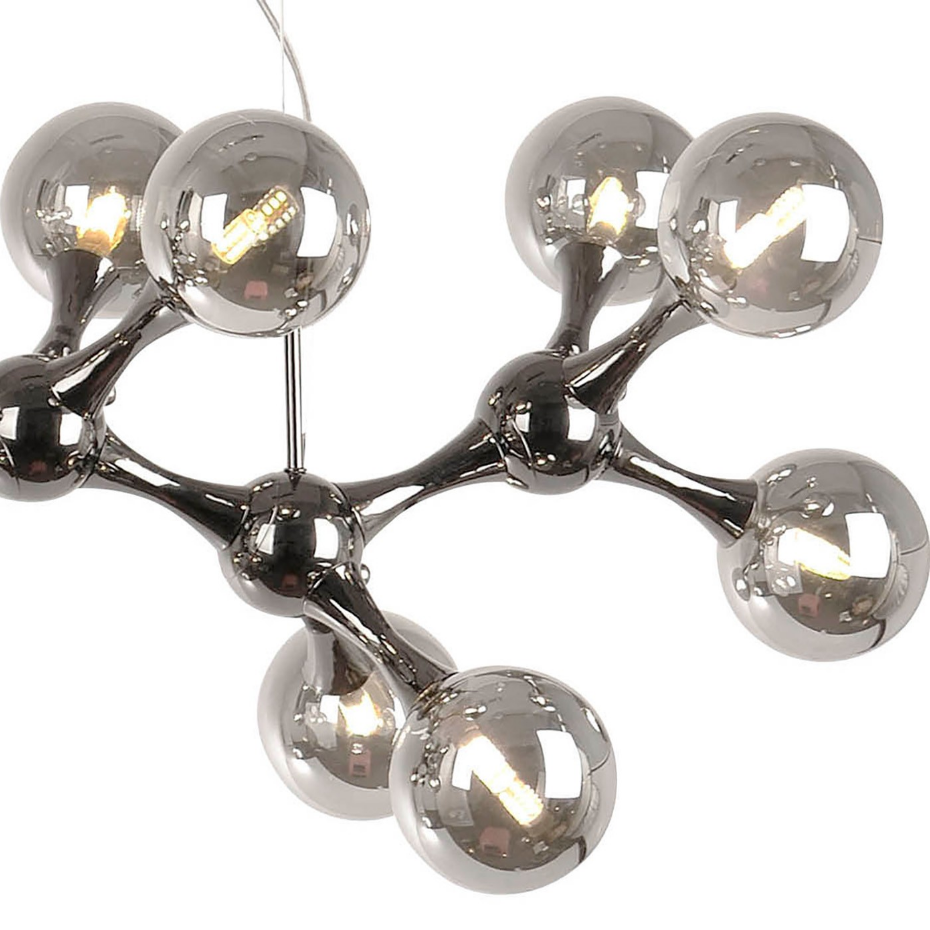 Suspension 14 abat-jours en verre, ATOMIC BALLS