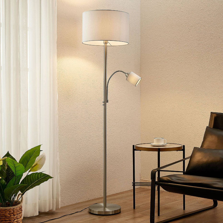 Lampadaire en métal moderne, Colima