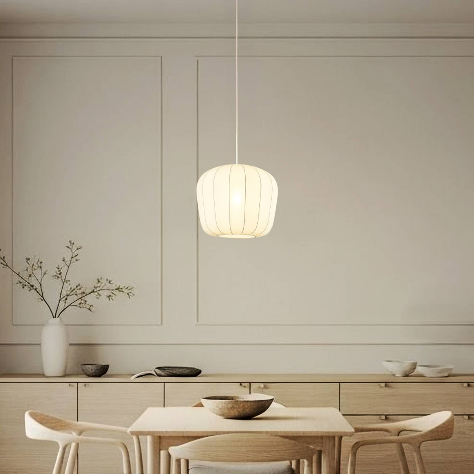 Suspension en textile moderne, Helin