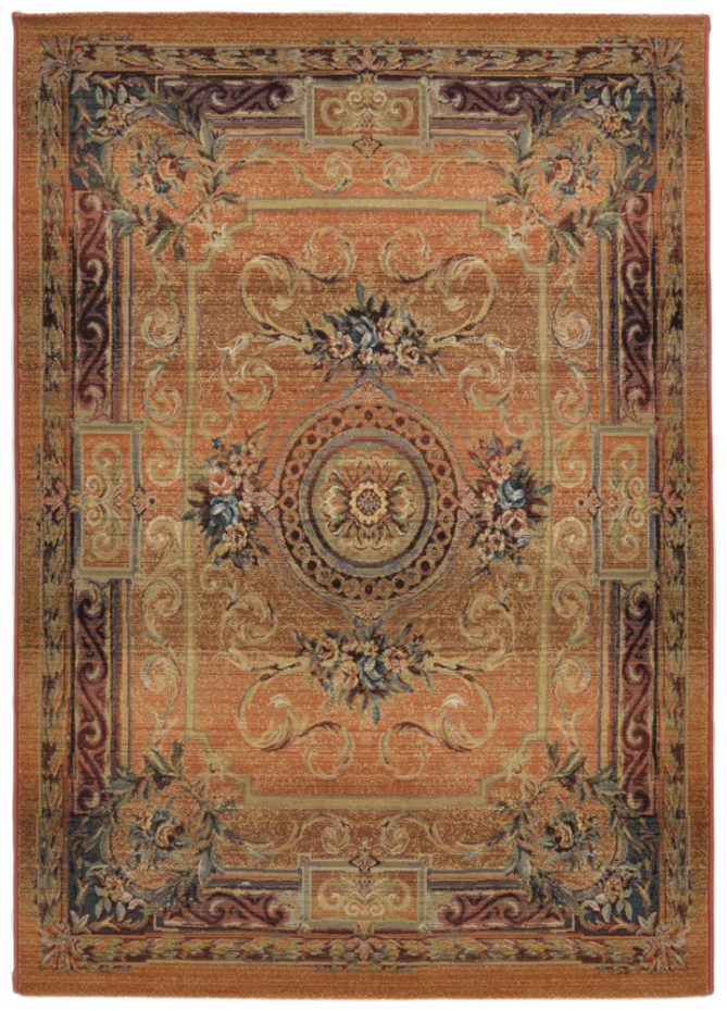 Tapis Gabiro Medaillon, tissé, rond