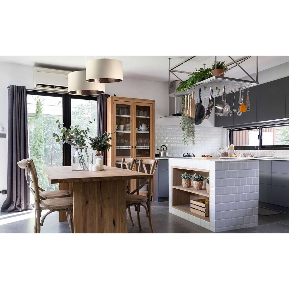 Suspension en tissu satin Glam