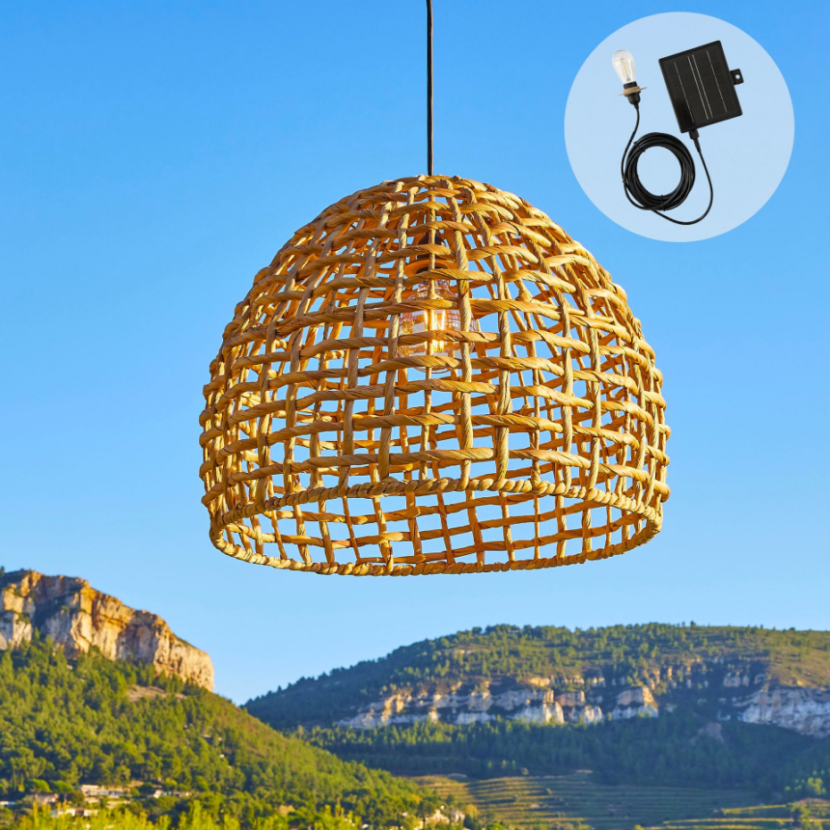 Suspension solaire bohème AMADEO SOLAR H38cm