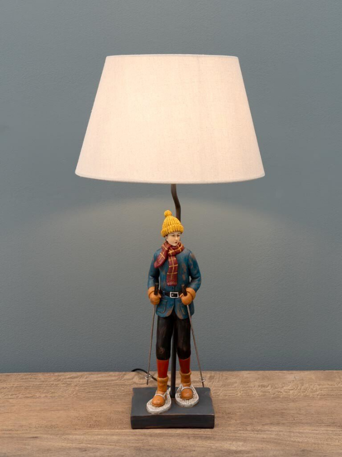 Lampe à poser en résine RANDONNEUR