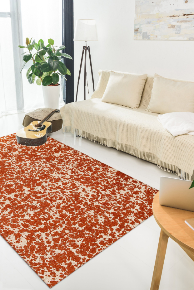 Tapis salon et chambre moderne tissé plat GLOOM