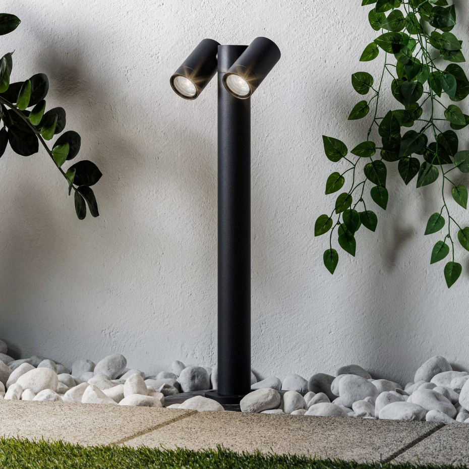 Luminaire extérieur en aluminium moderne