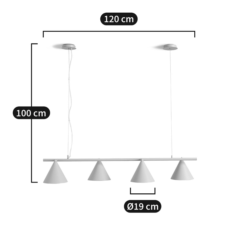 Suspension 4 cônes orientables, Moke