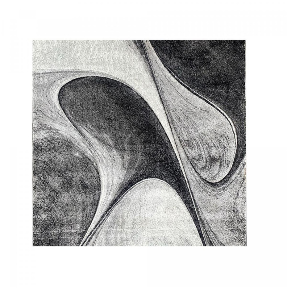 Tapis salon et chambre tissé motif géométrique LYN8 MADILA
