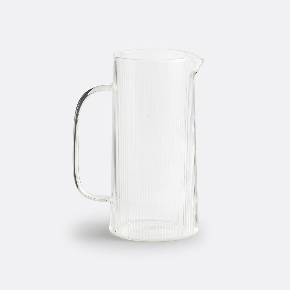 Carafe verre strié, Stria