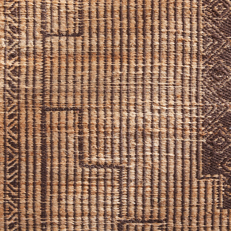 Tapis natte tissé jute et coton, Jutiss