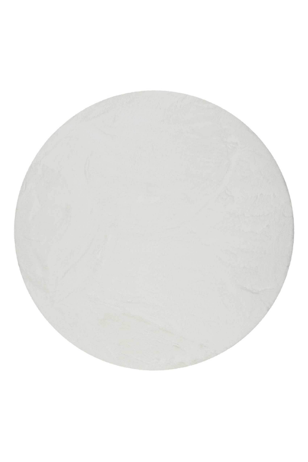 Tapis rond très moelleux à poils longs ,  Alice