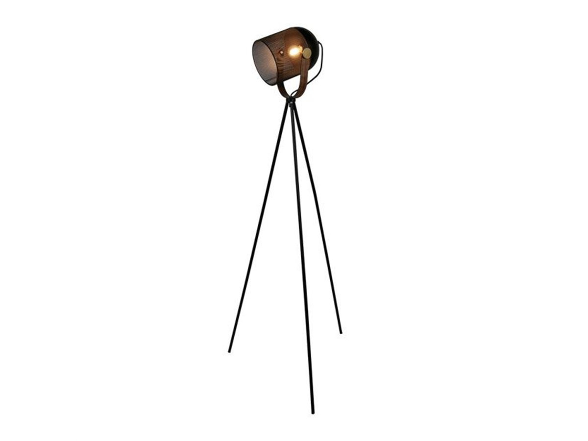 Lampadaire Spot Trépied En Métal - Ostaria
