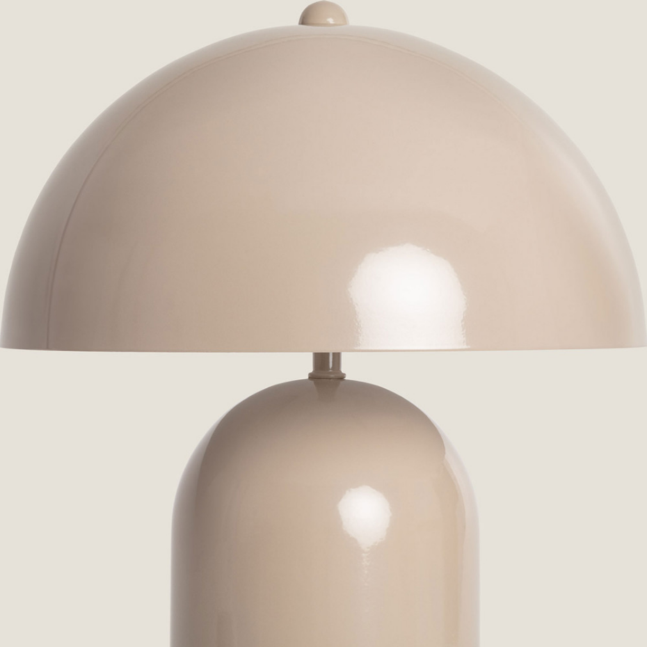 Lampe à poser champignon en métal- ARTO