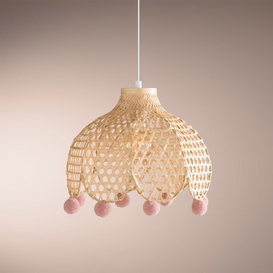 Suspension bambou campagne D28