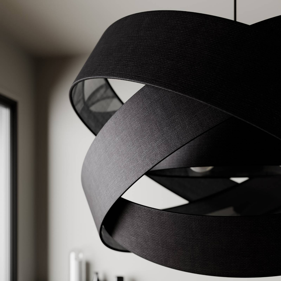 Suspension en textile moderne, Simaria