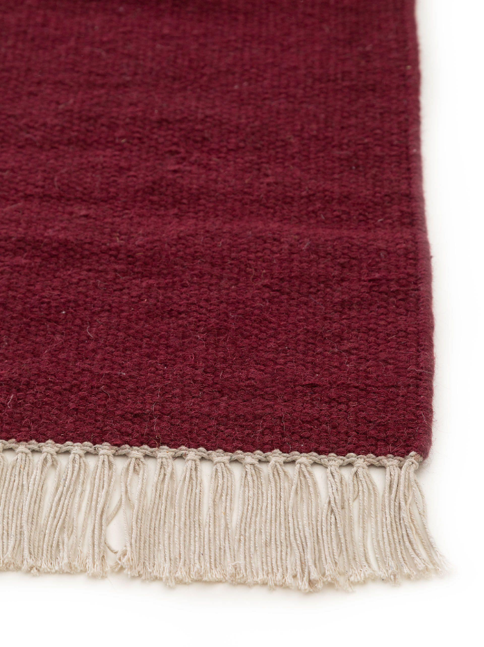 Tapis de couloir en laine tissé main LIV