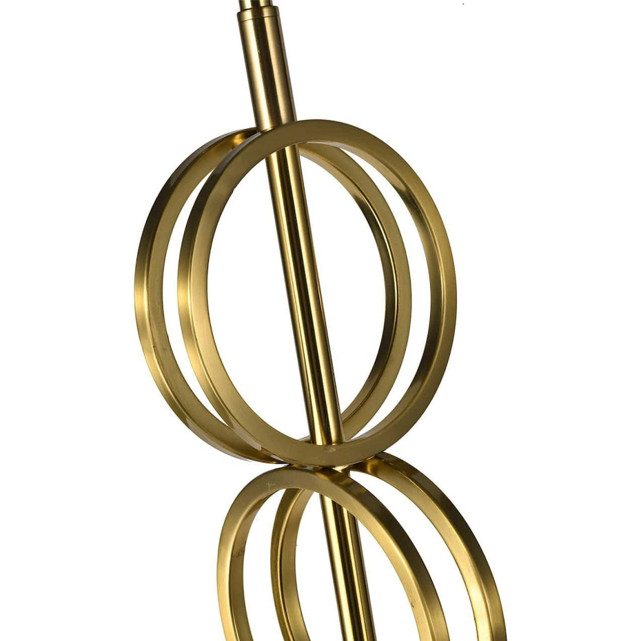 Lampadaire rond en fer pour salon moderne