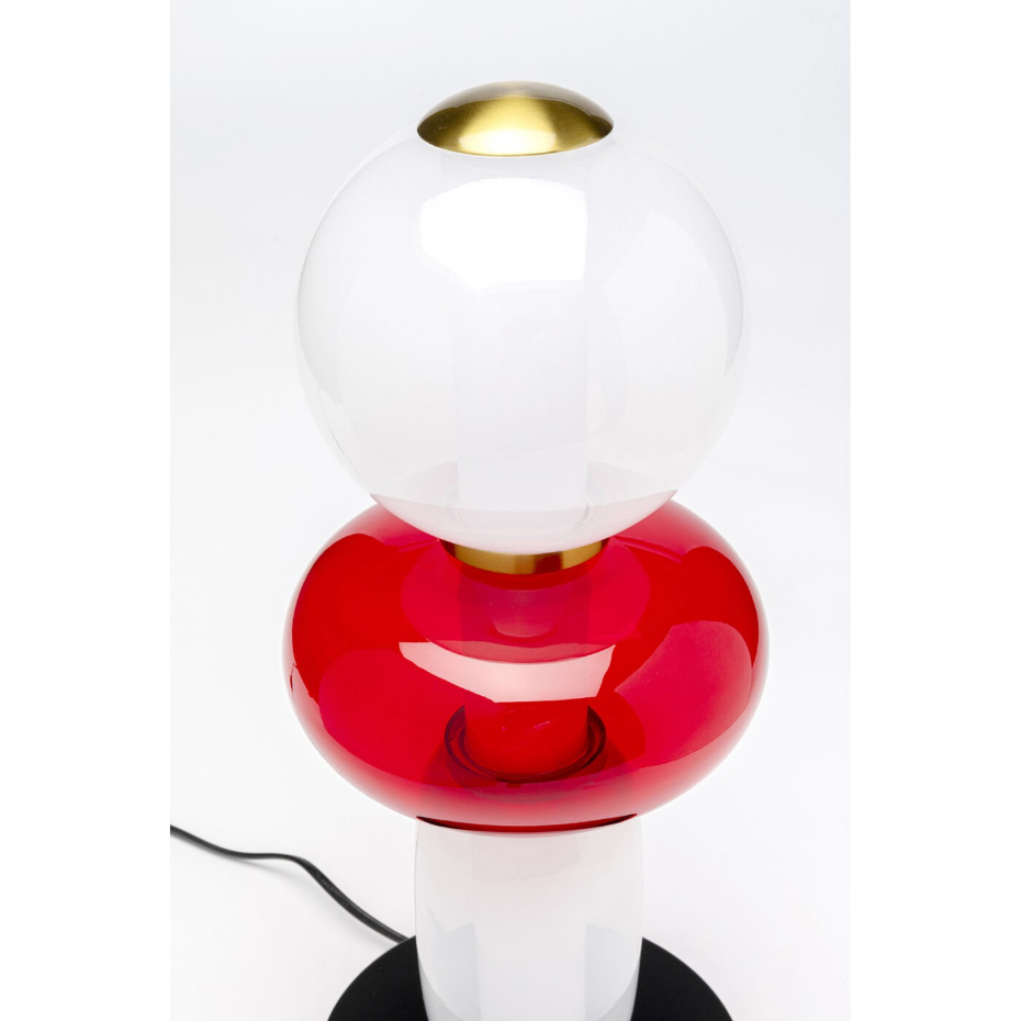 Lampe en verre et en acier, SUGAR