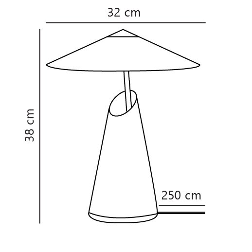 Lampe à poser TAIDO