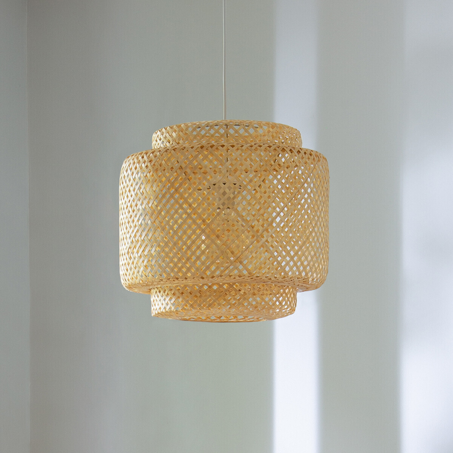 Suspension bambou tressé LIBY