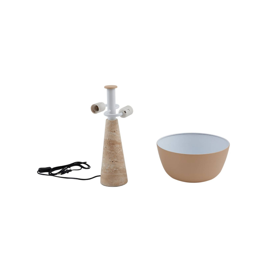 Lampe à poser en pierre moderne, Magritt
